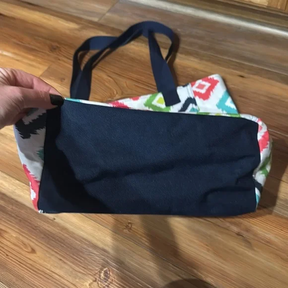 Thirty-One 31 Tall Organizing Tote Candy Corners Zip Top - Picture 8 of 15